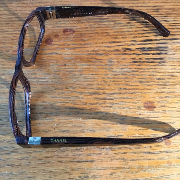 Chanel eyeglasses frames only ==3165==52-16-130==preowned but in good shape - Picture 9 of 12